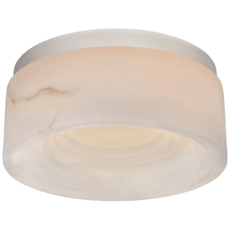 Visual Comfort Otto 8" Wide LED Flush Mount Ceiling Fixture Polished Nickel