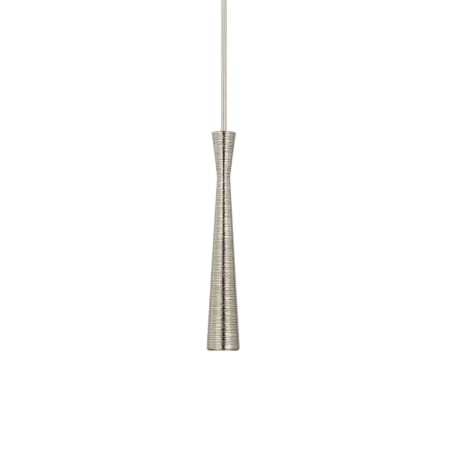 Visual Comfort Utopia 2" Wide LED Mini Pendant Polished Nickel