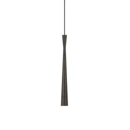 Visual Comfort Utopia 3" Wide LED Mini Pendant Aged Iron