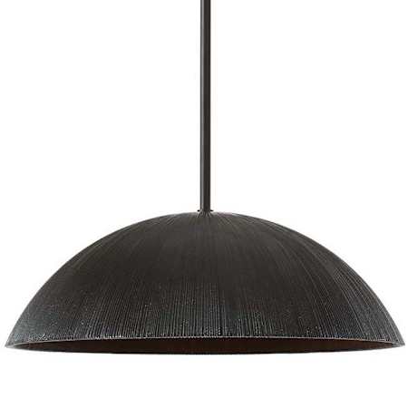 Visual Comfort Utopia 18" Wide LED Pendant Aged Iron