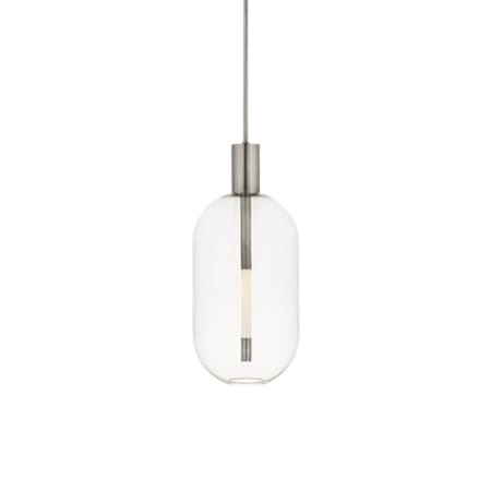 Visual Comfort Nye 11" Wide LED Pendant Antique Nickel