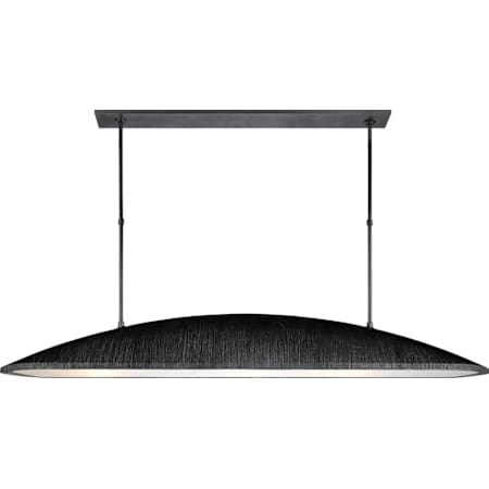 Visual Comfort Utopia 60" Large Linear Pendant by Kelly Wearstler Aged Iron