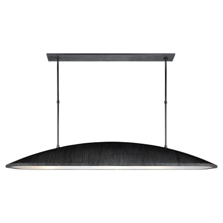 Visual Comfort Utopia 60" Large Linear Pendant by Kelly Wearstler Aged Iron