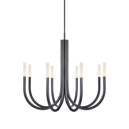 Visual Comfort Rousseau 38" Wide LED Crystal Chandelier Bronze