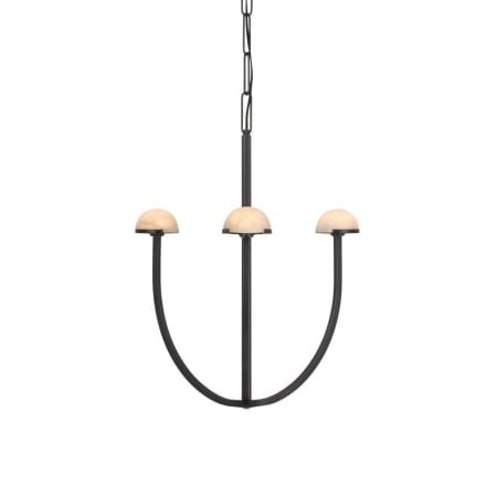 Visual Comfort Pedra 22" Wide LED Chandelier Bronze
