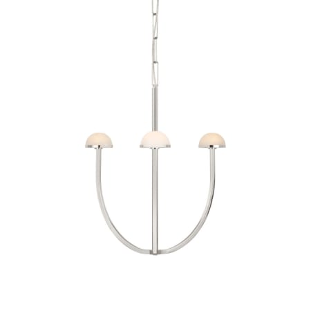 Visual Comfort Pedra 22" Wide LED Chandelier Polished Nickel