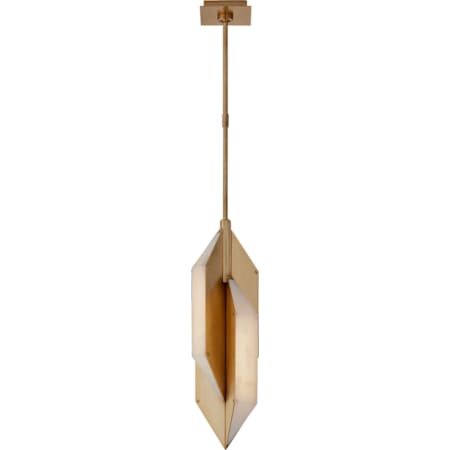 Visual Comfort Ophelion 6" Wide LED Mini Pendant Antique-Burnished Brass