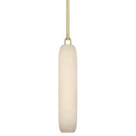 Visual Comfort Formosa 4" Wide LED Mini Pendant Antique-Burnished Brass