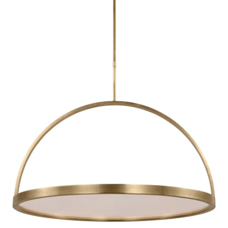 Visual Comfort Cerne 36" Wide LED Suspension Pendant Natural Brass