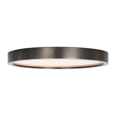 Visual Comfort Cerne 18" Wide LED Flush Mount Ceiling Fixture Dark Bronze