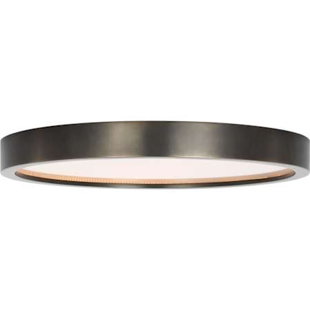 Visual Comfort Cerne 18" Wide LED Flush Mount Ceiling Fixture Dark Bronze