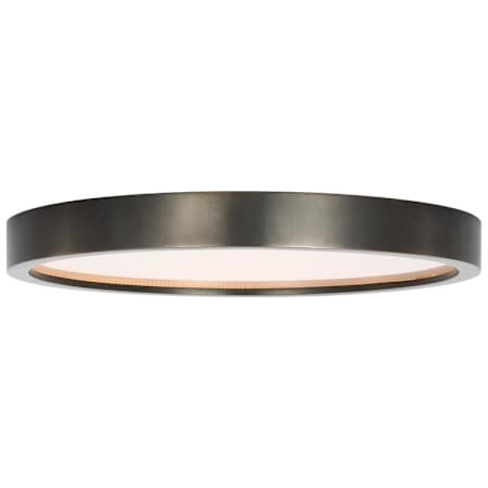Visual Comfort Cerne 18" Wide LED Flush Mount Ceiling Fixture Dark Bronze