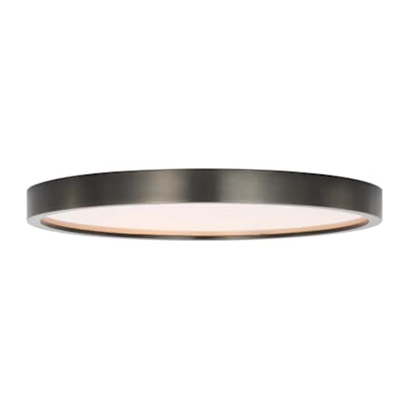 Visual Comfort Cerne 22" Wide LED Flush Mount Ceiling Fixture Dark Bronze