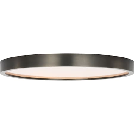 Visual Comfort Cerne 22" Wide LED Flush Mount Ceiling Fixture Dark Bronze