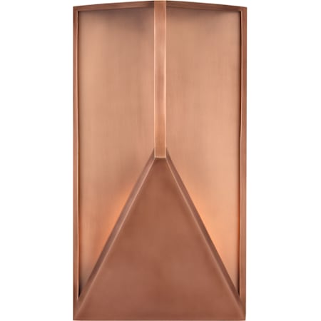 Visual Comfort Punto 16" Tall LED Outdoor Wall Sconce Natural Copper