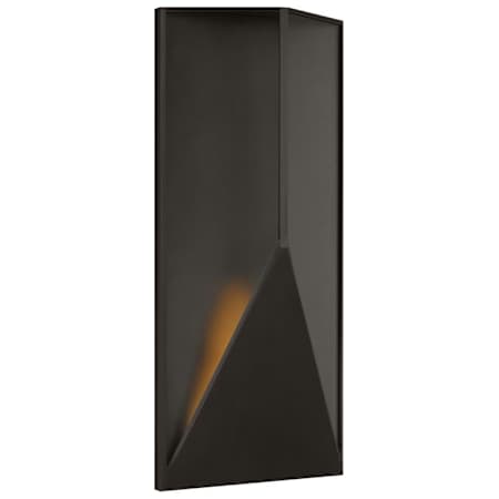 Visual Comfort Punto 30" Tall LED Outdoor Wall Sconce Bronze
