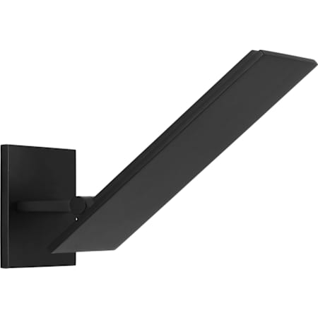Visual Comfort Angolo 11" Tall LED Outdoor Wall Sconce Outdoor Black