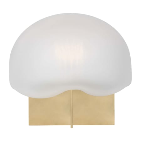 Visual Comfort Fio 10" Tall Buffet Table Lamp Hand Rubbed Antique Brass