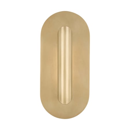 Visual Comfort Fielle 8" Tall Wall Sconce Hand Rubbed Antique Brass