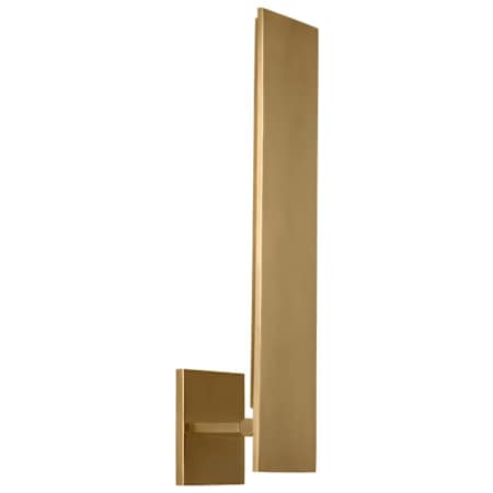 Visual Comfort Angolo 18" Tall LED Wall Sconce Hand Rubbed Antique Brass