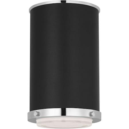 Visual Comfort Marlowe 6" Wide LED Flush Mount Ceiling Fixture Polished Nickel