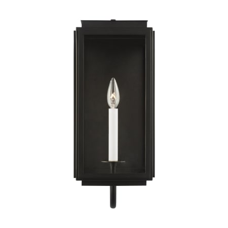 Visual Comfort Edgar 19" Tall Outdoor Wall Sconce Textured Black