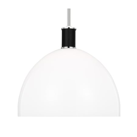Visual Comfort Hadley 15" Wide Pendant Polished Nickel