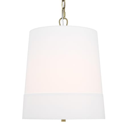 Visual Comfort Ivie 12" Wide Pendant Time Worn Brass