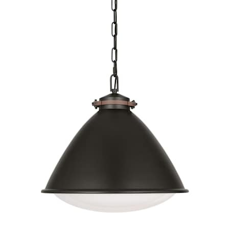 Visual Comfort Hayward 18" Wide Pendant Aged Iron