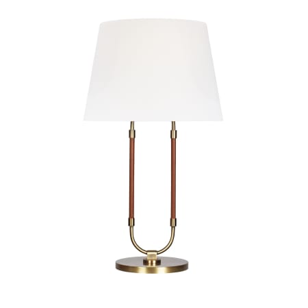 Visual Comfort Katie 30" Tall Buffet Table Lamps Time Worn Brass