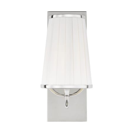 Visual Comfort Esther 13" Tall Bathroom Sconce Polished Nickel