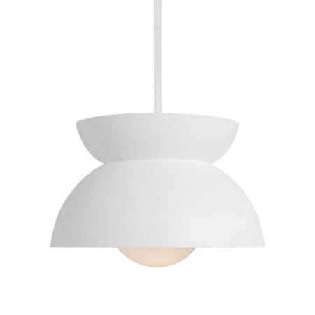 Visual Comfort Beaunay 15" Wide Pendant Cast Plaster