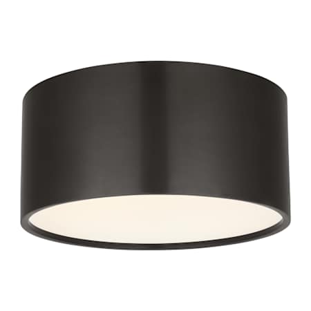Visual Comfort Dola 10" Wide LED Flush Mount Drum Ceiling Fixture Bronze
