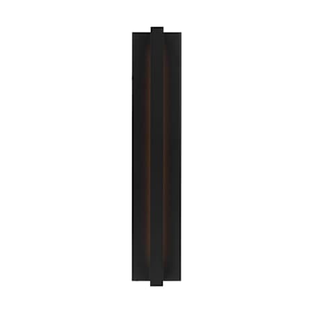 Visual Comfort Stagger 25" Tall Outdoor Wall Sconce Outdoor Black