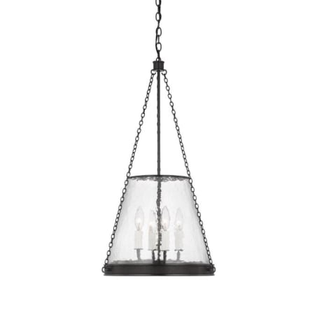 Visual Comfort Reese 4 Light 14" Wide Pendant Bronze