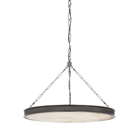 Visual Comfort Matthew 30" Wide LED Ring Chandelier Bronze / Alabaster