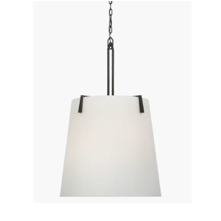 Visual Comfort Clifford 6 Light 25" Wide Pendant Aged Iron