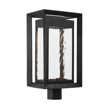Visual Comfort Urbandale 19" Tall LED Post Light Textured Black