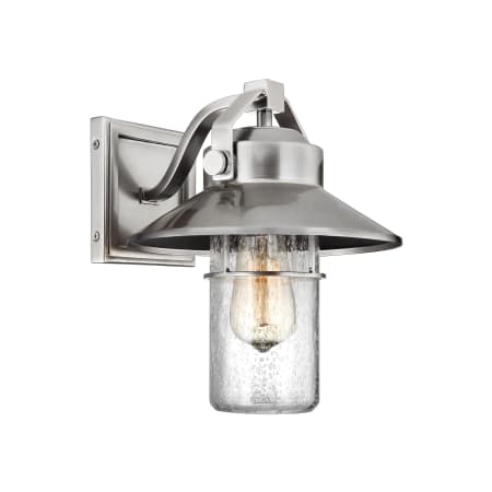 Visual Comfort Boynton 11" Tall Wall Sconce Painted Brushed Steel