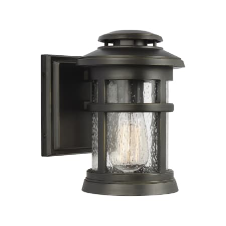 Visual Comfort Newport 9" Tall Outdoor Wall Sconce Antique Bronze