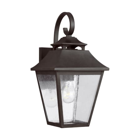 Visual Comfort Galena 16" Tall Outdoor Wall Sconce Sable