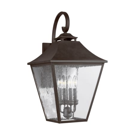 Visual Comfort Galena 4 Light 25" Tall Outdoor Wall Sconce Sable