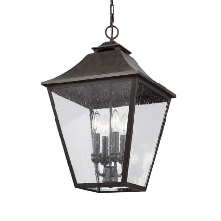 Visual Comfort Galena 4 Light 13" Wide Taper Candle Pendant Sable