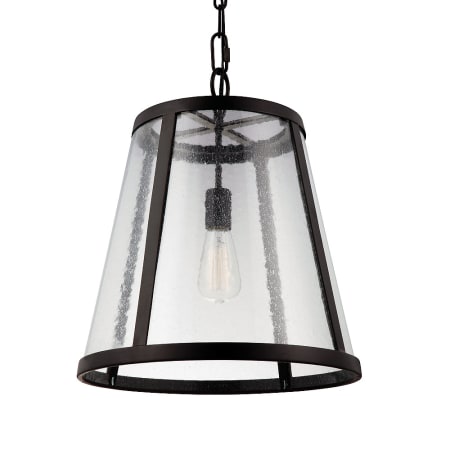 Visual Comfort Harrow 16" Wide Pendant Oil Rubbed Bronze