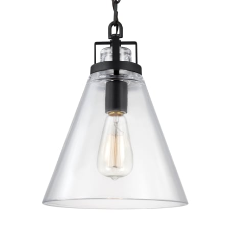 Visual Comfort Corddello 10" Wide Pendant Oil Rubbed Bronze