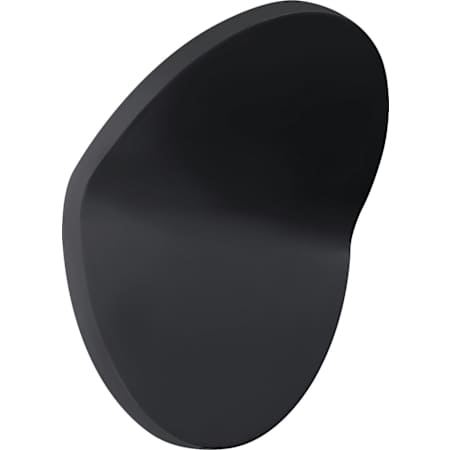 Visual Comfort Bend 12" Large Round LED Wall Light by Peter Bristol Matte Black