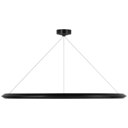 Visual Comfort Encircle 48" Wide LED Ring Chandelier Bronze