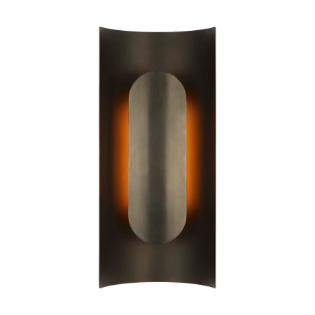 Visual Comfort Shielded 18" Tall Wall Sconce Bronze