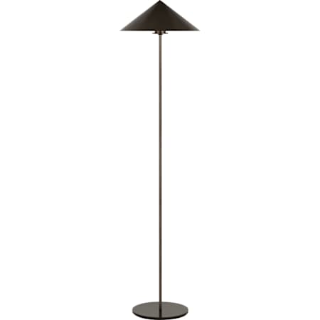 Visual Comfort Orsay 55" Tall LED Torchiere Floor Lamp Bronze