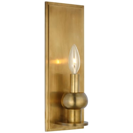 Visual Comfort Comtesse 14" Tall Wall Sconce Hand-Rubbed Antique Brass